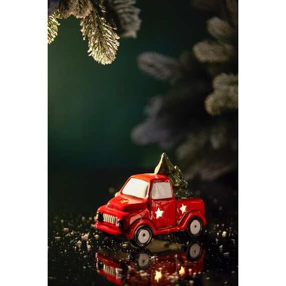 Декор новогодний с подсветкой Magic truck из коллекции New Year Essential, 10,5 см, Tkano, фото , изображение 3