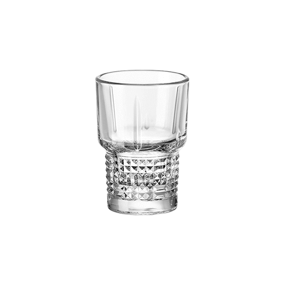 Набор  стопок с толстым дном Bartender Novecento, 6 шт, 70 мл, h 70 мм d 47 мм, Bormioli Rocco, фото 
