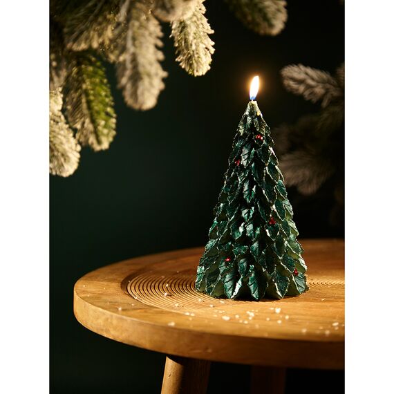 Свеча декоративная Festive flame из коллекции New Year Essential, 19,5 см, Tkano, фото , изображение 4