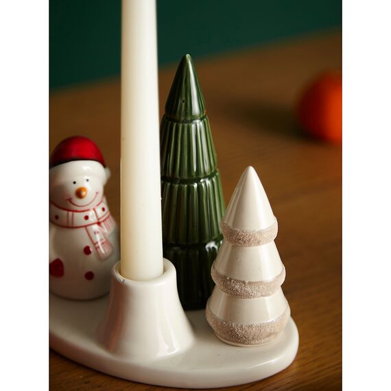 Подсвечник новогодний Enchanted forest из коллекции New Year Essential, 14 см, Tkano, фото , изображение 4
