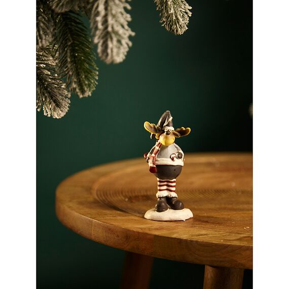 Свеча декоративная Festive Moose из коллекции New Year Essential, 12 см, Tkano, фото , изображение 3
