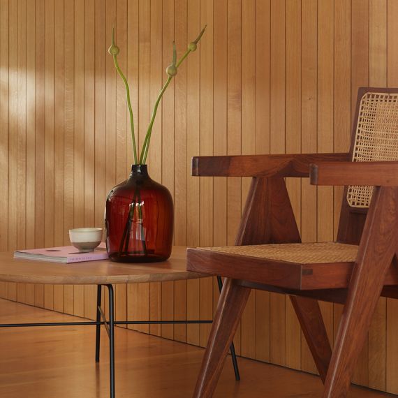 Ваза Vessel, 27 см, коричневая, LSA International, фото , изображение 2