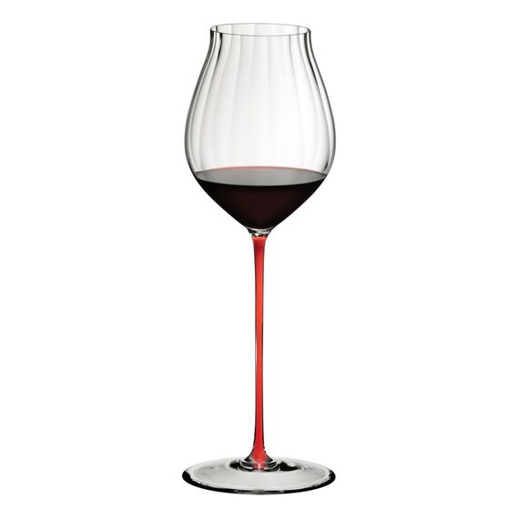 Бокал для красного вина High Performance Pinot Noir Red, красная ножка, 830 мл, 32.5 см, Riedel, фото , изображение 2