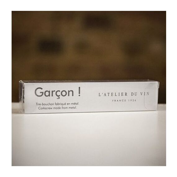 Штопор для вина L'Atelier du Vin Garson metal chrome, фото , изображение 8