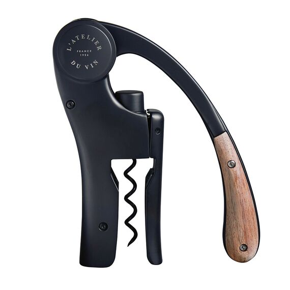 Штопор для вина рычажный L'Atelier du Vin Oeno Motion Wood & Black, фото , изображение 2