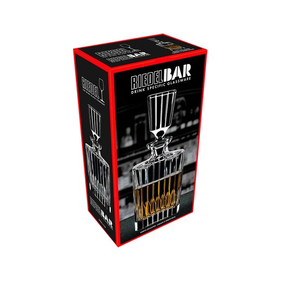 Хрустальный штоф(декантер) для виски Bar Spirits 1417/13, 970 мл, прозрачный, серия Decanter, Riedel, фото , изображение 3