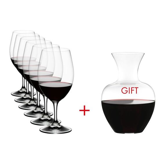 Набор Ouverture Декантер + 6 бокалов для вина, 5408/35, Riedel, фото , изображение 2