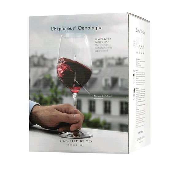 Аэрирующие бокалы для вина L'Atelier du Vin L'Exploreur Oenologie 4 шт., фото , изображение 7
