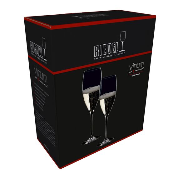 Набор бокалов для шампанского Vinum, 2 шт., 445 мл, 6416/58, Riedel, фото , изображение 2