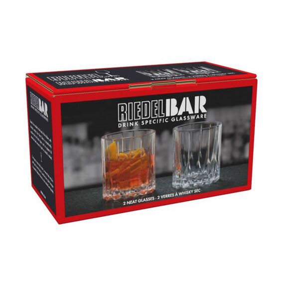 Набор из 2-х хрустальных стаканов Neat Tumbler 6417/01, 174 мл, прозрачный, серия Bar, Riedel, фото , изображение 3