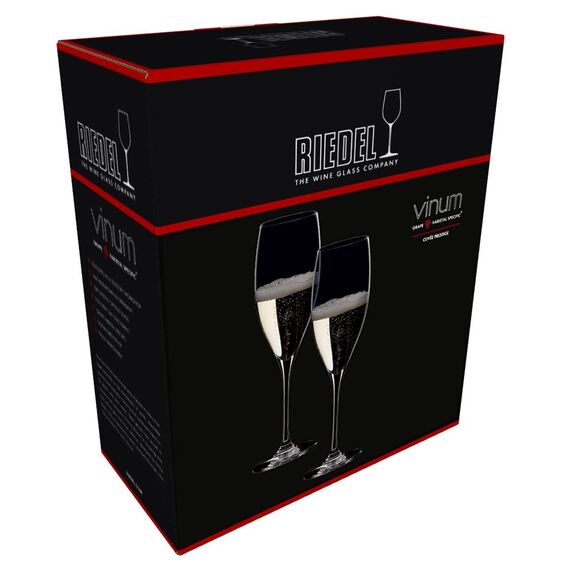 Набор бокалов для шампанского Vinum Cuvee Prestige, 2 шт., 230 мл, 6416/48, Riedel, фото , изображение 2