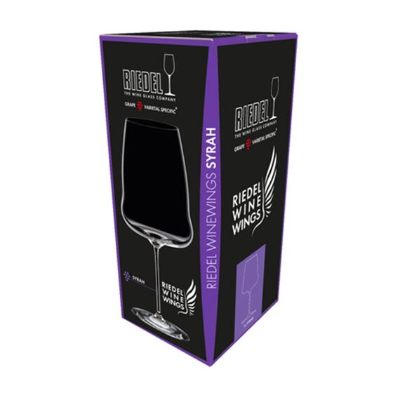 Бокал для красного вина Shiraz/Syrah 1234/41, 865 мл, прозрачный, серия Winewings, Riedel, фото , изображение 3