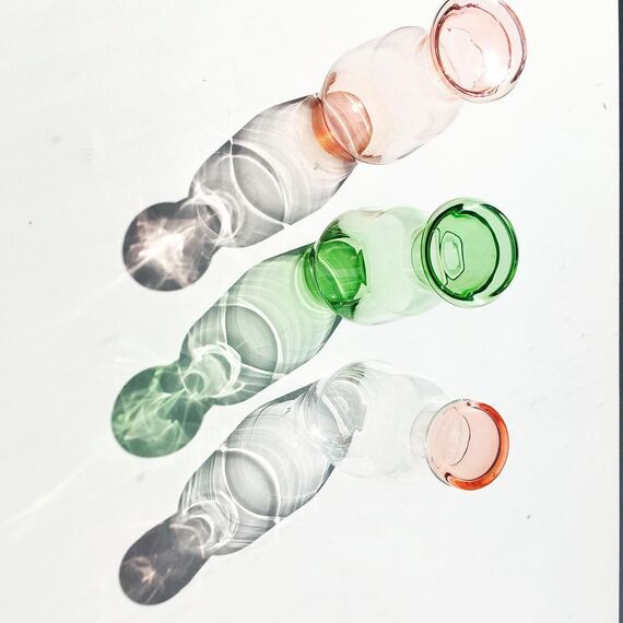 Графин Double Bend Carafe Green, MarkThomas, фото , изображение 2