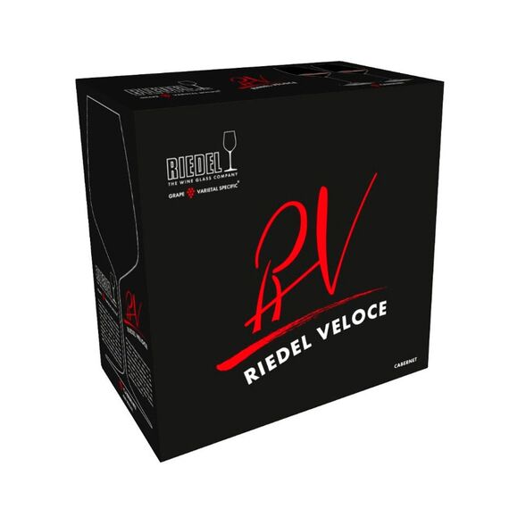 Набор из 2-х бокалов для красного вина Cabernet (Каберне), объем: 800 мл, высота: 247 мм,  хрусталь, серия Veloce, 6330/0, Riedel, фото , изображение 3