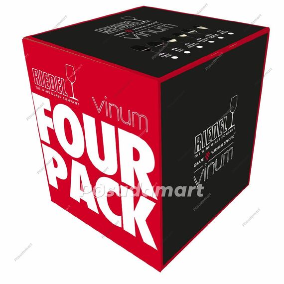 Набор бокалов Vinum Pinot Noir (Burgundy red), 4 шт., 700 мл, 5416/07-23, Riedel, фото , изображение 3