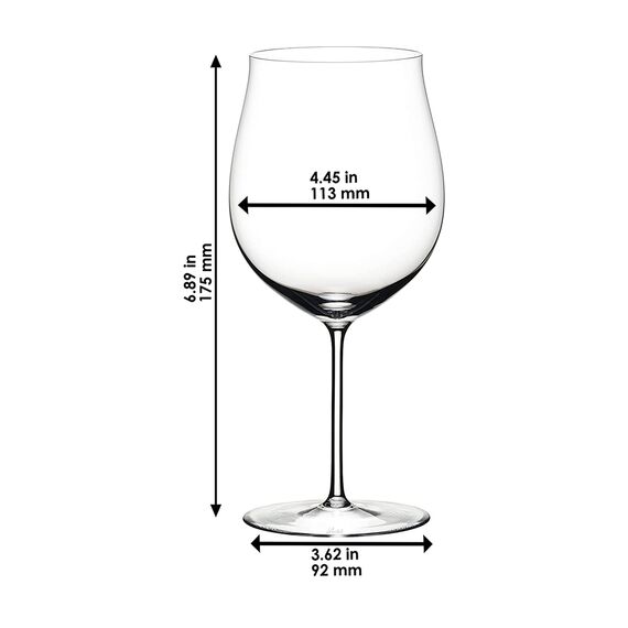 Бокал Sommeliers Burgundy Grand Cru, 1050 мл, 4400/16, Riedel, фото , изображение 2
