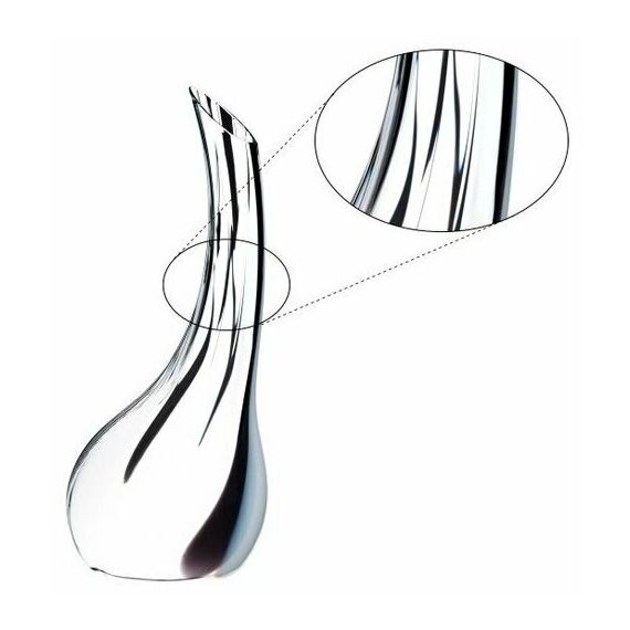 Декантер CORNETTO SINGLE FATTO A MANO 1,2 л, 32.5 см, Riedel, фото , изображение 6