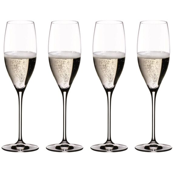Набор бокалов для шампанского Vinum Cuvee Prestige, 4 шт., 230 мл, 5416/48-23, Riedel, фото , изображение 2