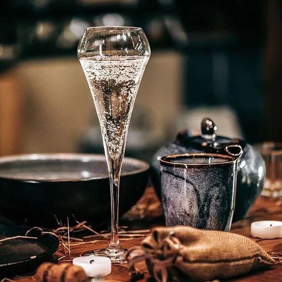 Набор бокалов-флюте Open Up, 6 шт, 230 мл, D56 мм, H225 мм, Chef&Sommelier, фото , изображение 9