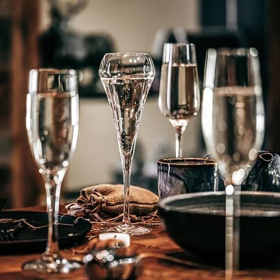 Набор бокалов-флюте Open Up, 6 шт, 230 мл, D56 мм, H225 мм, Chef&Sommelier, фото , изображение 7