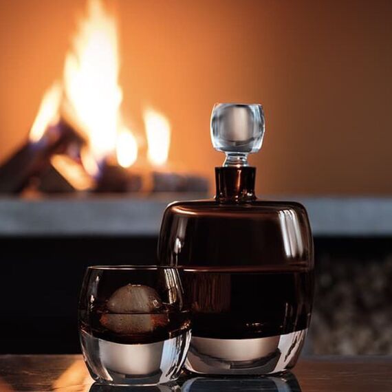 Декантер Whisky Club 1,05 л коричневый, LSA International, фото , изображение 2