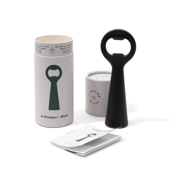 Открывалка для бутылок пива L'Atelier du Vin Le Brasseur - Black, фото , изображение 5