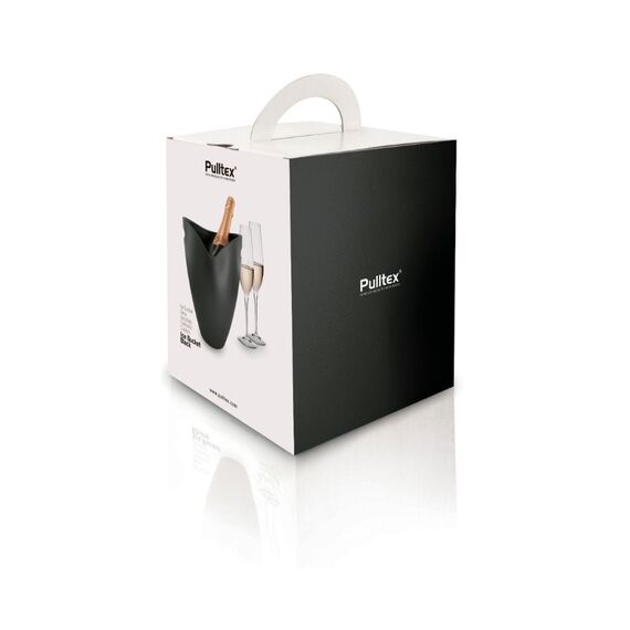 Ведерко для охлаждения вина и шампанского Ice Bucket Black, Pulltex, фото , изображение 3