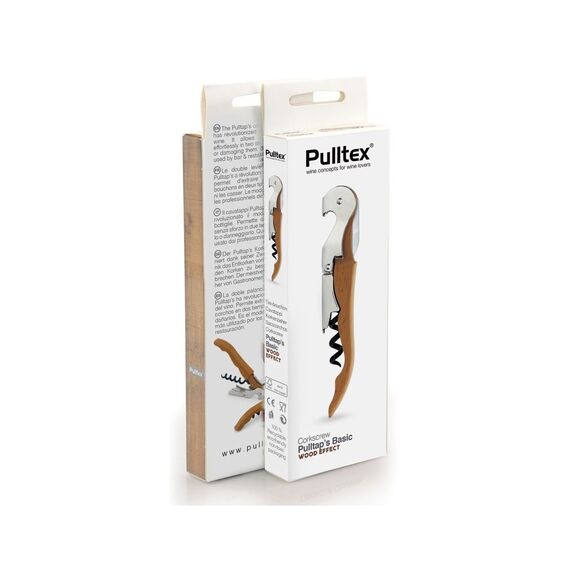 Штопор Sacacorchos Pulltap's Basic Wood, Pulltex, фото , изображение 3