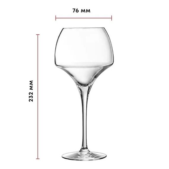 Набор бокалов для вина Open Up, 2 шт, 550 мл, D76/157 мм, H232 мм, Chef&Sommelier, фото , изображение 4