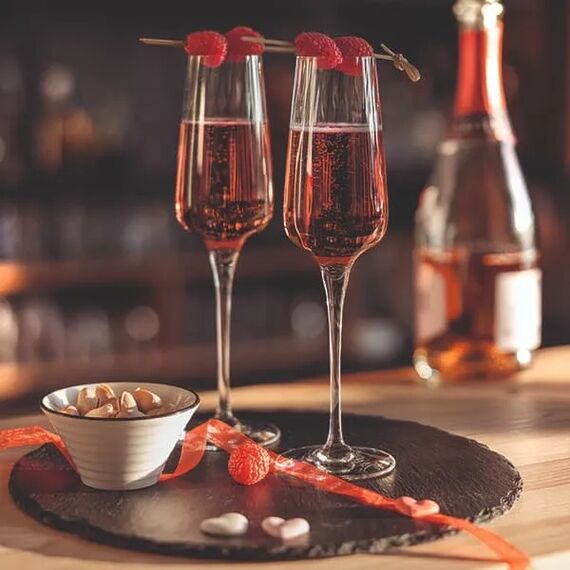 Набор бокалов-флюте для шампанского Symetrie, 2 шт, 210 мл, D75 мм, H240 мм, Chef&Sommelier, фото , изображение 4