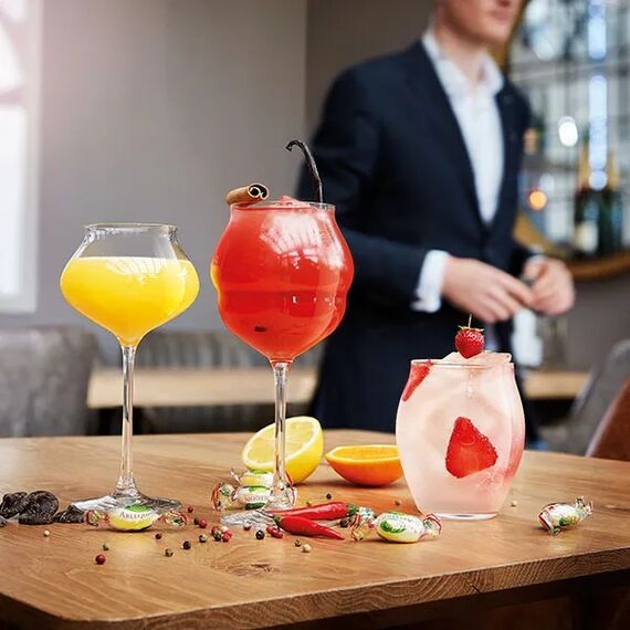 Набор хайболов Macaron, 6 шт, 400 мл, D85 мм, H104 мм, хрустальное стекло, Chef&Sommelier, фото , изображение 5