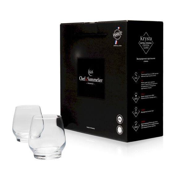 Набор стаканов Олд Фэшн Absoluty, 2 шт, 250 мл, D78 мм, H85 мм, Chef&Sommelier, фото 