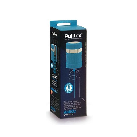 Пробка для вина Antiox Wine Stopper Blue, Pulltex, фото , изображение 2