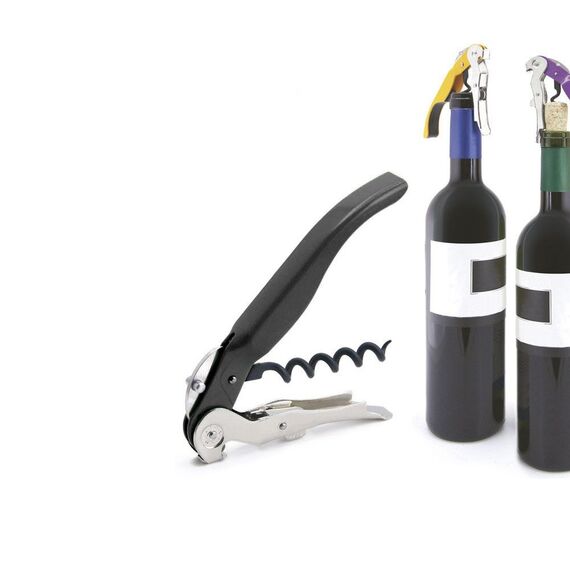 Штопор Waiter Button Lever Corkscrew Black, Pulltex, фото , изображение 3