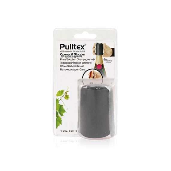Пробка для шампанского Champagne Opener And Stopper Black, Pulltex, фото , изображение 4