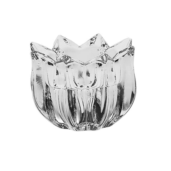 Подсвечник Тюльпан для плавающей свечи, 7,5 см, Crystal Bohemia, фото 