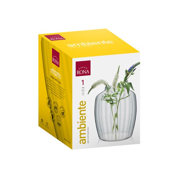 Ваза Ambiente optical 23 см, Rona, фото , изображение 3