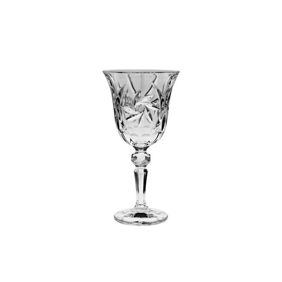 Набор из 2-х бокалов для вина Pinwheel, 220 мл, Crystal Bohemia, фото 