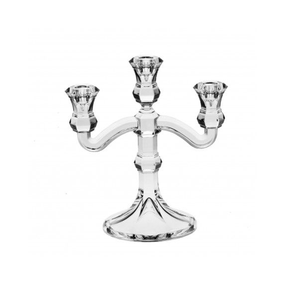 Подсвечник Candlesticks , 25,5 см, 3-х рожковый, Crystal Bohemia, фото 
