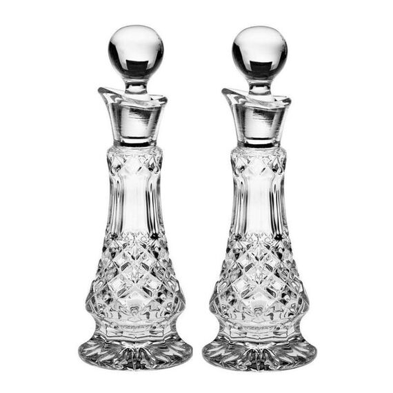 Набор из 2-х графинов для масла и уксуса Diamond, 100 мл, Crystal Bohemia, фото 