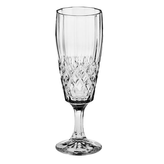 Набор из 6-ти бокалов для шампанского ANGELA, 160 мл, Crystal Bohemia, фото 