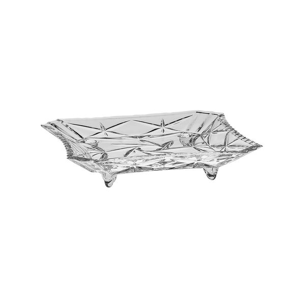 Тарелка на ножке PINWHEEL, 18,5 см, Crystal Bohemia, фото , изображение 2