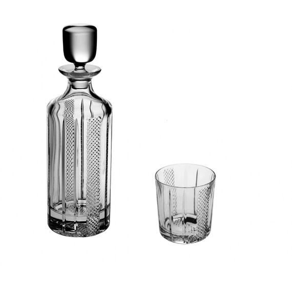 Набор для виски Choker: штоф 750 мли6 стаканов 320 мл, Crystal Bohemia, фото , изображение 2