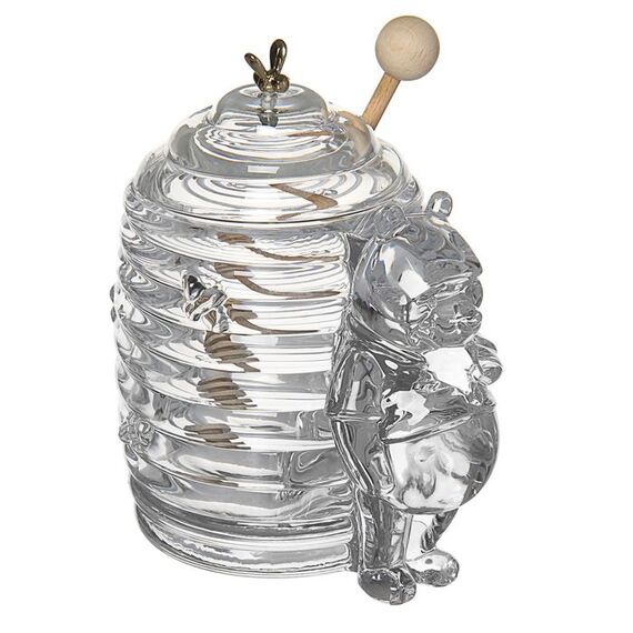 Доза для меда Мишка с ульем, 15 см, Crystal Bohemia, фото , изображение 2