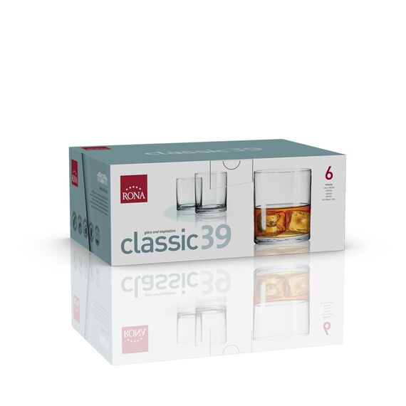 Набор из 6-ти стаканов для виски серии Classic, 390 ml, Rona, фото , изображение 3