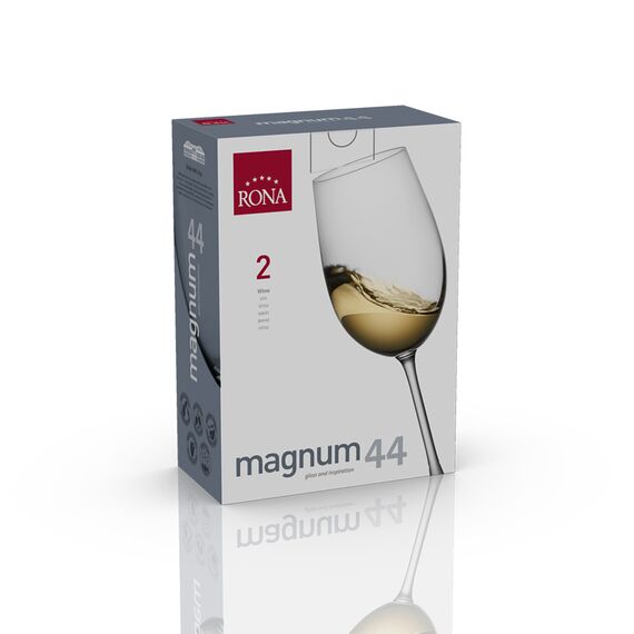 Набор из 2-х бокалов для белого вина, серия Magnum, 440 мл, Rona, фото , изображение 3