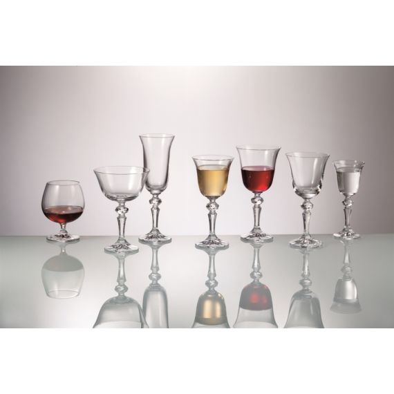 Набор из 6-ти бокалов для шампанского Falco, 180 мл, Crystal Bohemia, фото , изображение 2