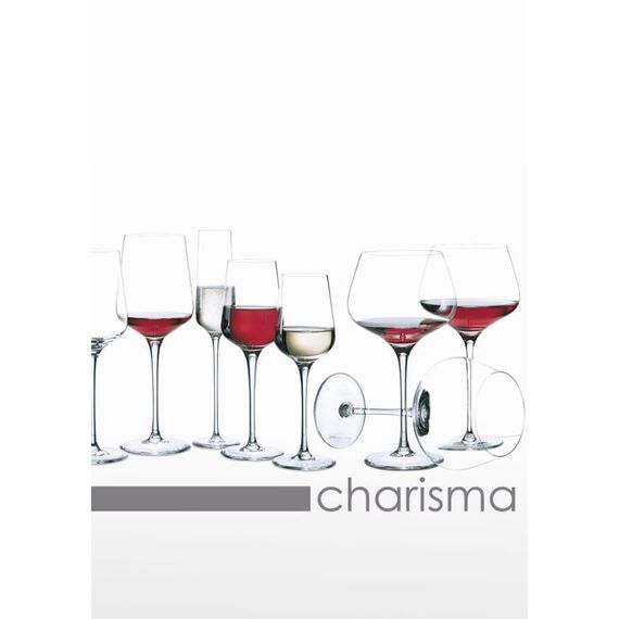 Набор из 4-х бокалов для красного вина, серия Charisma, 350 мл, Rona, фото , изображение 2