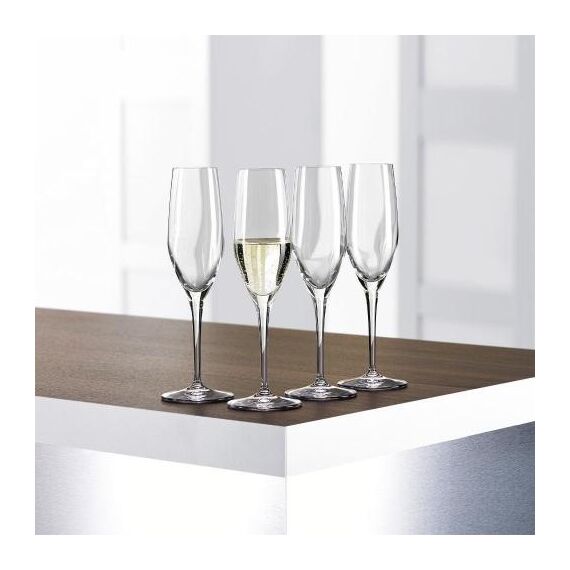 Набор бокалов для шампанского, Authentis Sparkling Wine Flute, 12 шт., 190 мл, 4408007, Spiegelau, фото , изображение 3
