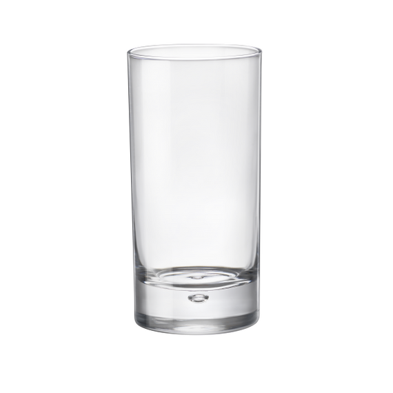 Набор высоких стаканов с толстым дном Barglass, 6 шт, 375 мл, h 14,5 см d 7 см, хрустальное стекло, Bormioli Rocco, фото 